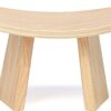 Ergonomic Wooden Meditation Bench for Seiza & Yoga Practice - Natural Portable Kneeling Seat for Travel & Prayer