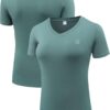 NELEUS Women's 3 Pack Compression Workout Athletic Shirt