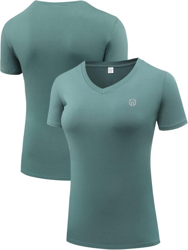 NELEUS Women's 3 Pack Compression Workout Athletic Shirt