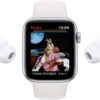 Apple Watch SE (GPS, 40mm) - Space Gray Aluminum Case with Black Sport Band (Renewed)