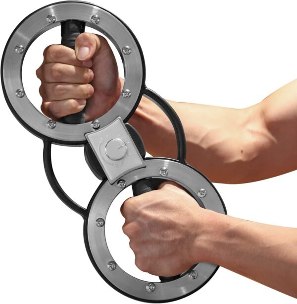 Fitarc 8/12 Pounds Burn Machine, Grip Strength Trainer, Arm Workout Equipment for Men and Women, Multifunctional Hand and Forearm Trainer, Arm and Shoulder Strength Training for Home and Gym Workouts