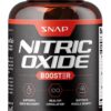 Snap Supplements Nitric Oxide Booster Supplement with L Arginine and L Citrulline Essential Amino Acids and Ginseng Root, Energy, Heart Health, Muscle Growth & Circulation Support, 60 Capsules