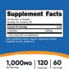 Nutricost L-Citrulline 500mg, 120 Capsules - Gluten Free, Non-GMO, 1000mg Per Serving (60 Serv)
