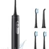 Electric Toothbrush with Water Flosser, 2 in-1 Teeth Cleaning Kit with 4 Modes, Portable for Travel and Home, Oral Dental Care Fsa Hsa