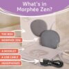 Morphée Zen | Guided Meditation Sound Device for Instant Relaxation | Enhance Well-being, Reduce Stress and find Deep Relaxation | Portable Meditation Sound Machine | 72 Sessions in 4 languages