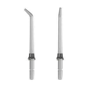 BURST Electric Water Flosser Replacement Tips (Classic/2 Pack) | for Fresh Breath & Healthy Gums | Plaque Removal Between Teeth, Braces & Dental Work