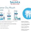 SALIVEA Dry Mouth Toothpaste - Soothing Mint Toothpaste with Natural Salivary Enzymes - Gentle Toothpaste to Aid Dry Mouth Care - Natural, Paraben Free Dry Mouth Toothpaste - Mint Flavor (4.3 oz Tube)