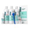 ProFresh Fresh Breath System Starter Kit, Oral Rinse 16.9 Ounce Bottle (Pack of 3) with Prep Packs & Tongue Cleaner, Alcohol Free, Flavor Free