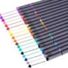 iBayam Journal Planner Pens Colored Pens, Office School Supplies, Fine Point Fineliner Drawing Art Markers for Bullet Journaling Scrapbooking Notebook Writing Note Taking Calendar Stationary, 18-Color