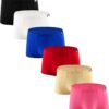 Mens Silky Underwear Short Leg Boxer Briefs Pack Health to Wear