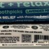Xero Picks Wellness - Flavored Toothpicks -100 Picks-Variety 5 Pack-Curcumin, Glucosamine, Huperzine, Bacopa, B12, Elderberry, Vitamin C, Zinc, B6, Melatonin, Theanine