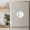 Mental Health Psychology Fridge Magnets - Kids Behavior Positive Educational Decorations - Counseling Room Therapy Office Home Bedroom Decoration Supplies