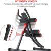 61VVNm53qeL._AC_SL1500_.jpg KESHWELL Ab Machine,Abs Workout Equipment for Home Gym,Whole Body Workout Waist Trainer for Women,Adjustable Abdominal Cruncher,Foldable Core Abs Exercise Machine with Resistance Bands&LCD Display