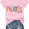 Life Happens Pilates Helps Shirt Pilates Mom Shirt Workout Yoga T-Shirt Funny Pilates Shirt