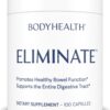 BodyHealth Intestinal Cleanse - Eliminate, Colon Cleanser Detox, Gentle Laxative Pills and Bowel Flush Constipation Relief for Adults, Body Cleanse for Colon Health and Clean Gut (100 Capsules)