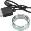 Dpofirs Smart Rings for Men & Women, NFC Fitness Ring with Sleep Body Temperature Monitoring Step Counter Function, IP68 Electronic Gadgets for Video Scrolling Page Flipping (20)