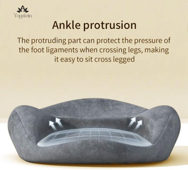 Meditation Air Cushion - No More Numb Legs | Ergonomic Design for Optimal Support and Posture