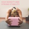 Yoga Block, Yoga Blocks 2 Pack, Sturdy Yoga Foam Blocks, High Density & Non Slip Dance Blocks for Stretching and Toning, Fitness Accessories for Stability & Balance