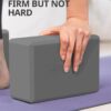 Trideer 9"x6"x3" Yoga Blocks, High Density EVA Foam Blocks 2 Pack, Supportive, Lightweight & Odor Resistant, Yoga Essentials and Accessories for Yogi & Yogini