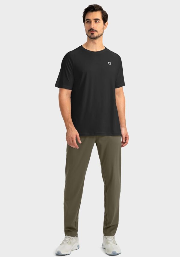 G Gradual Men's Sweatpants with Zipper Pockets Tapered Joggers for Men Athletic Pants for Workout, Jogging, Running