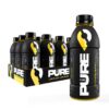 Pure Fuel Healthy Energy Drinks Limitless Lemonade - Sports Drinks - Plant Based - 180mg Natural Caffeine - 12pk x 16.9 fl oz