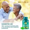 WELLUTION XXL Keto ACV Gummies: 1,000 mg, Sugar-Free, 60 Count, Aiding Digestion & Detox, Boosting Metabolism, Weight Loss Support, Apple-Flavored for Men & Women