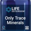 Life Extension Only Trace Minerals, a Daily dose of zinc, Chromium, Boron, Copper, Manganese, Vanadyl sulfate, Gluten-Free, Non-GMO, Vegetarian, 90 Capsules