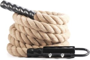 Gym Fitness Training Climbing Ropes - Indoor Outdoor Gym Exercise Workout Rope, 1.5'' in Diameter, 10 13 16 18 20 ft Available