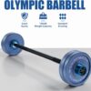 5LB Mini Barbell Bar Beginner Women Kid Bar Total Body Workout Weighted Bar, Resistance Band Bar, for Strength Training, for Youth Children New Weightlifting