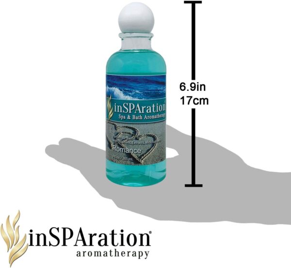 inSPAration Spa and Bath Aromatherapy 106X Spa Liquid, 9-Ounce, Romance