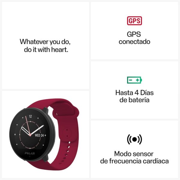 POLAR Unite Waterproof Fitness Watch (Includes Wrist-Based Heart Rate and Sleep Tracking)