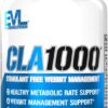 Evlution Conjugated Linoleic Acid CLA Pills - CLA 1000mg Diet Pills to Support Weight Loss Fat Burning Lean Muscle and Faster Metabolism - Stimulant-Free Safflower Based Fat Loss Support - 90