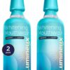 Lumineux Teeth Whitening Mouthwash, 16 Oz. 2 Pack - Peroxide Free - Enamel Safe - Whitening Without The Sensitivity - NO Alcohol, Fluoride & SLS Free