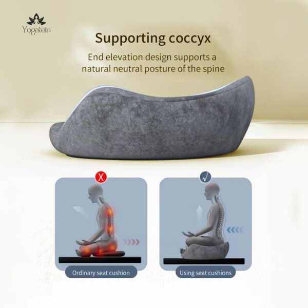 Meditation Air Cushion - No More Numb Legs | Ergonomic Design for Optimal Support and Posture