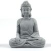 Buddha Statue and 2 Japanese Lantern Pagoda Statues Zen Garden Accessories Buddha Statues for Home Decor Mini Meditation Decor, Buddha Decor, Zen Decor