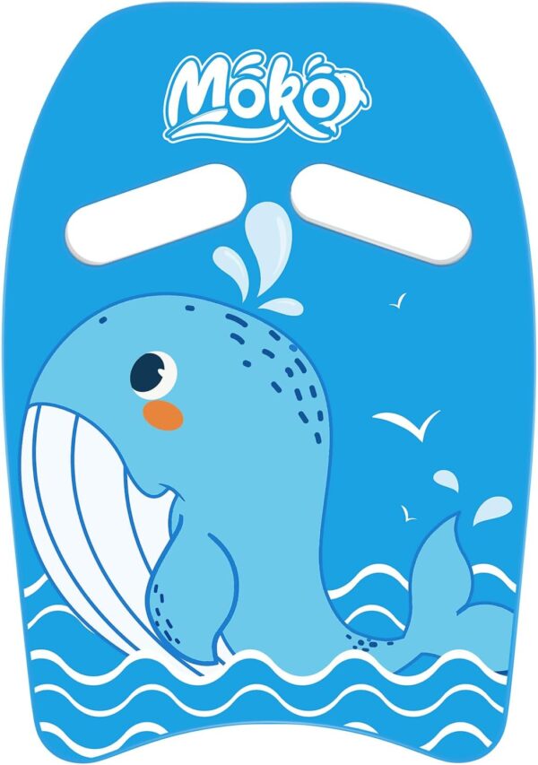 MoKo Swim Kickboard, Cartoon Swimming Training Kick Board Pool Exercise Equipment Promote Natural Swimming Position Water Fun Tool for Kids