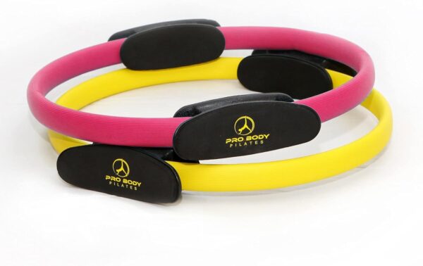 ProBody Pilates Fitness Ring – 14 Inch Pilates Ring for Focusing on Toning Inner Thighs, Arms, and Core