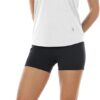 icyzone Women's Open Back High Neck Workout Athletic Gym Tank Tops