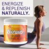 Rebound Fx Citrus Powder, 360g – Supplement for Energy, Enriched with Vitamins, Minerals and Antioxidants – Immune System Booster Powder - Energy Vitamins Drink Mix for Women & Men