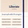 Liberate Daily Gratitude Journal – Guided Mental Fitness Journal for Self-Care, Reflection with Prompts – Undated, 90-Day, Daily Journal - As Seen on Shark Tank