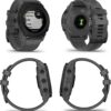 Wearable4U - Garmin Descent G1 Rugged Dive Computer, Multiple Dive Modes with Bundle (+White Earbuds, Slate Gray)