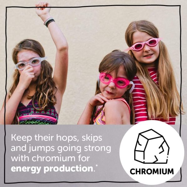 SmartyPants Kids Mineral Chews: Magnesium Citrate & Calcium Supplement with Vitamin D3, Vitamin C, K2, Zinc & Selenium for Immune Support, 60 Count (30 Day Supply)