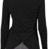 Bestisun Long Sleeve Yoga Workout Tops Lightweight Thumbhole Shirts Athletic Wear for Women