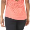 icyzone Workout Tank Tops Built in Bra - Women's Strappy Athletic Yoga Tops, Exercise Running Gym Shirts