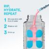DripDrop Hydration - Zero Sugar Watermelon - Electrolyte Drink Mix Single Serve Powder Packets | Non-GMO, Gluten Free, Vegan | 32 Sticks