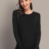 Muzniuer Long Sleeve Workout Tops for Women-Plain Long Sleeve Shirts Yoga Tops Gym Sports T-Shirt with Thumb Hole