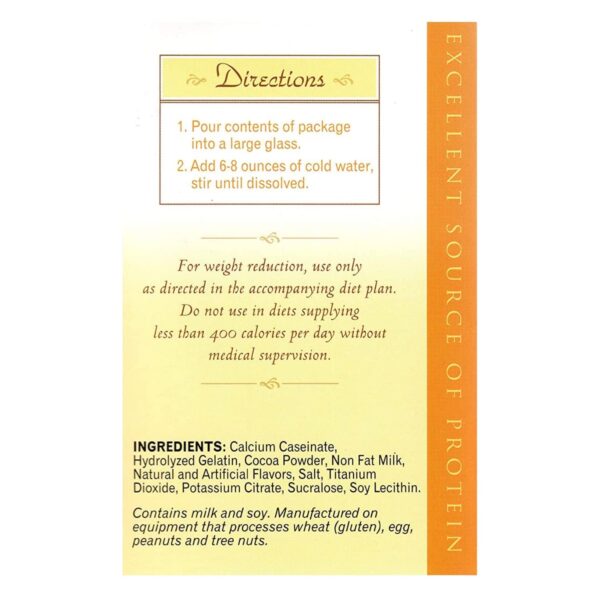 Nutmeg State Nutrition Healthywise - High Protein Instant Drink Mix, 15g Protein, Low Calorie, Low Carb, Low Fat, Gluten Free, Aspartame Free, KETO Diet Friendly, 7 Count Box (Chocolate)