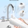 Water Flosser for Teeth, Cordless Water Dental Flosser, 9 Jet Tips 5 Modes 300ML IPX7 Waterproof, Portable Rechargeable Oral Irrigator for Home Travel - Gums, Orthodontic, Braces Care - White