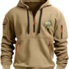 Men Hoodies Pullover,Mens Hoodies Zip up Pullover Graphic Hoodie Loose Fit Ultra Soft Hooded Sweatshirt with Pockets