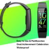 ZURURU Fitness Tracker with Blood Pressure Heart Rate Sleep Health Monitor for Men and Women, Upgraded Waterproof Activity Tracker Watch, Step Calorie Counter Pedometer